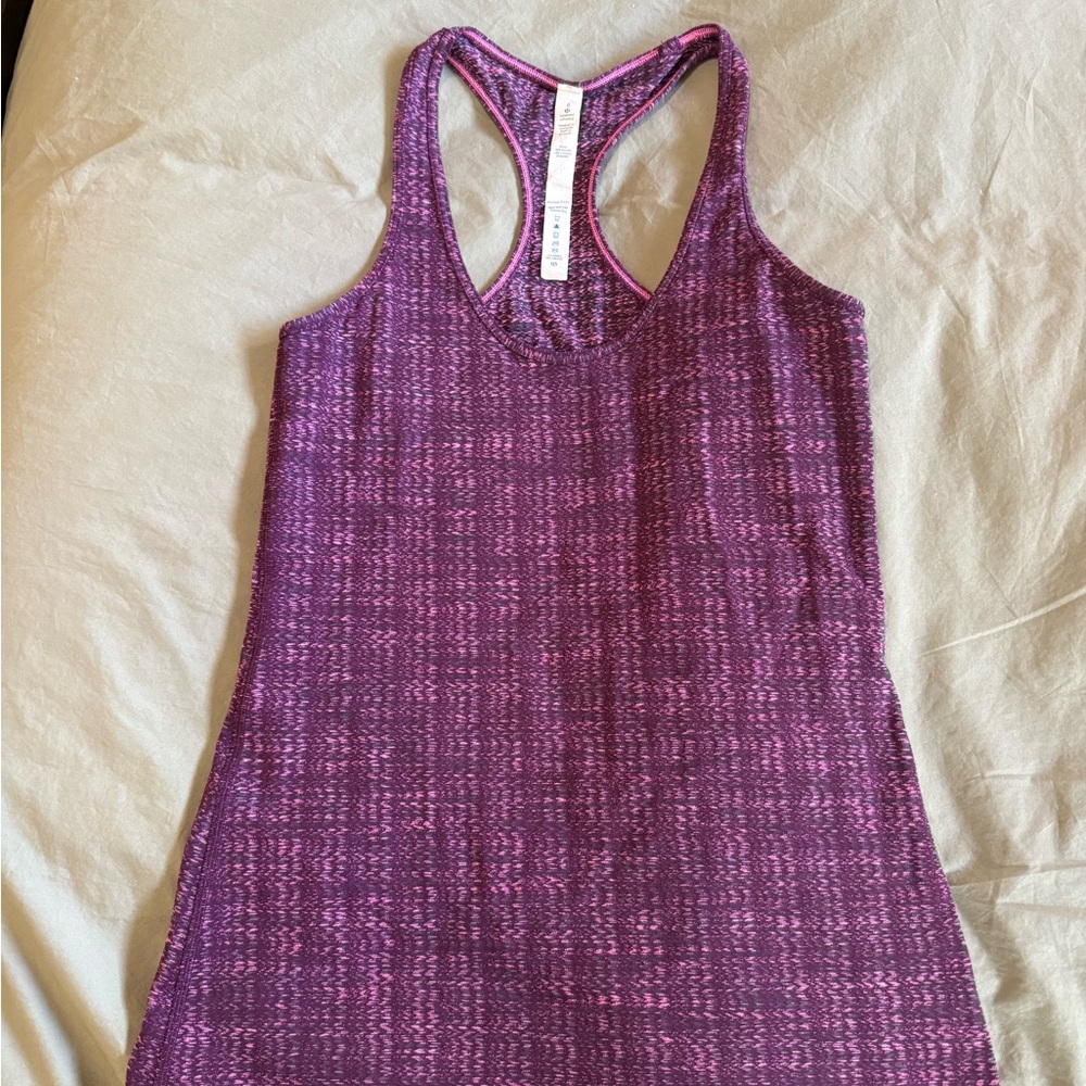 Lululemon Athletica Purple Tank Top